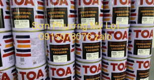 Hướng dẫn thi công sơn công nghiệp Toa màu bạc 907