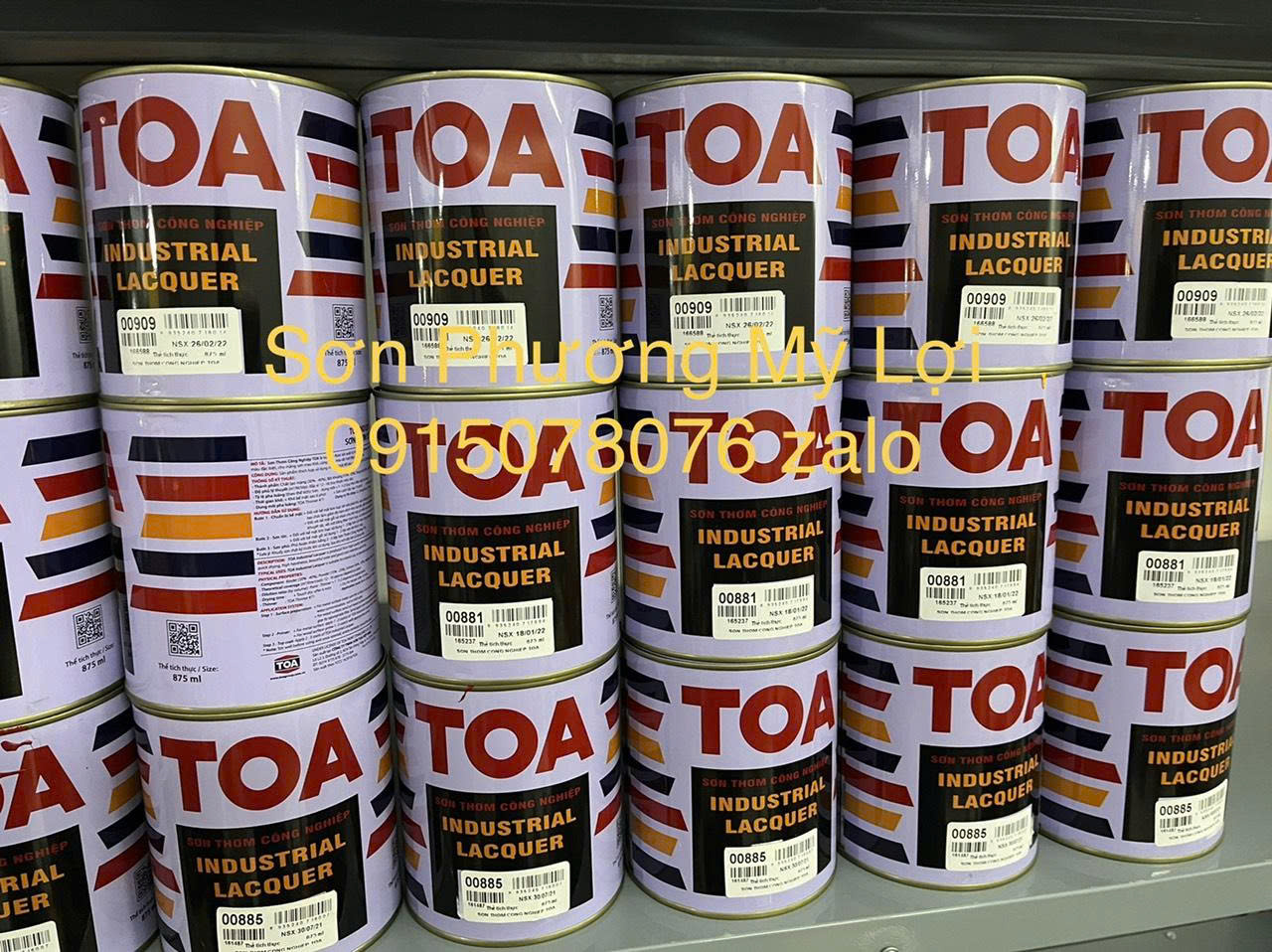 Đại lý phân phối sơn thơm công nghiệp TOA uy tín toàn quốc Đại lý phân phối sơn thơm công nghiệp TOA uy tín toàn quốc
