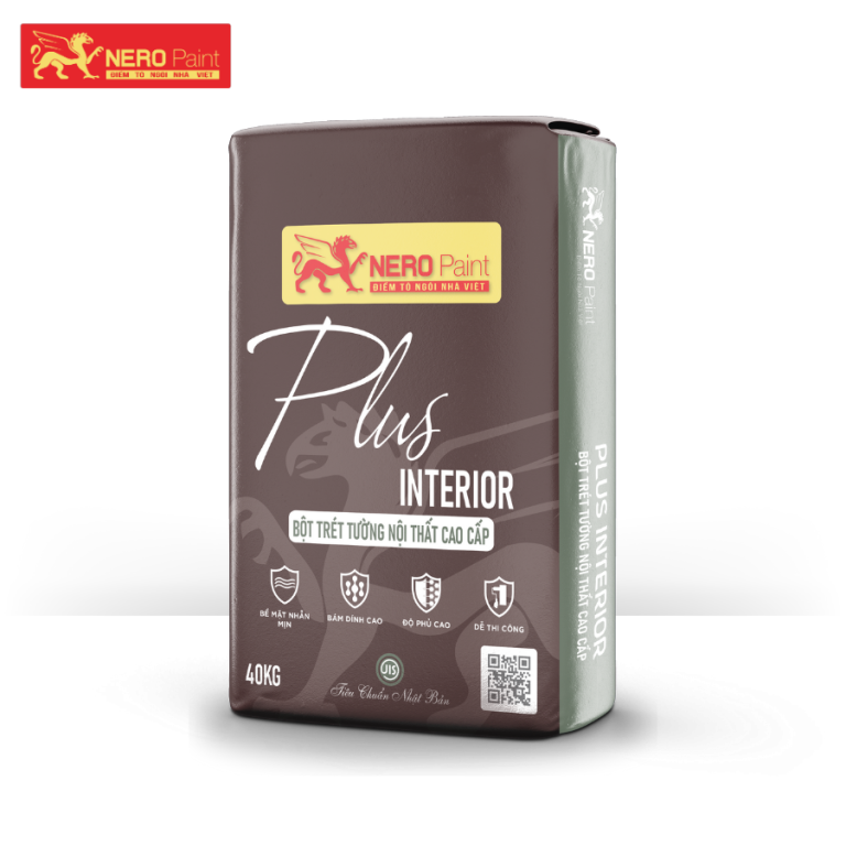 BỘT TRÉT TƯỜNG NỘI THẤT CAO CẤP – NERO PLUS INTERIOR