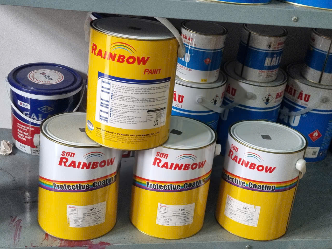 Đại lý phân phối sơn lót chịu nhiệt Rainbow 1531 uy tín