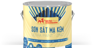 Sơn phủ sắt mạ kẽm NERO ngoài trời
