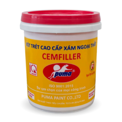 BỘT TRÉT CAO CẤP XÁM NGOẠI THẤT – CEMFILLER