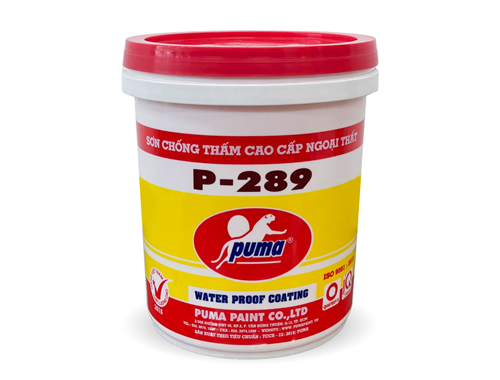 SƠN CHỐNG THẤM CAO CẤP NGOẠI THẤT P-289 BỀ MẶT MỜ . 1 SƠN CHỐNG THẤM CAO CẤP NGOẠI THẤT P-289 BỀ MẶT MỜ . 1